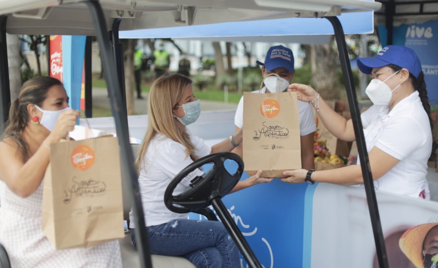 ”Con el drive thru de Sazón Atlántico arrancan los planes de puente festivo en el departamento”: Elsa Noguera