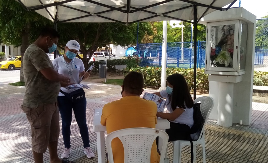 Air-e atendió inquietudes de facturación en el barrio La Unión