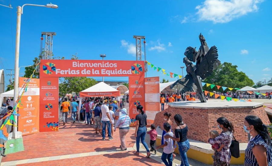 Gobernación del Magdalena ha beneficiado a 31.757 personas con las Ferias de La Equidad
