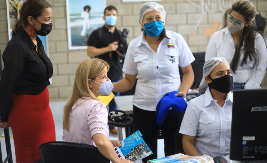 «El Nodo Sena de Baranoa ofrece formación en confecciones a 1.200 jóvenes cerca de sus casas”: Elsa Noguera