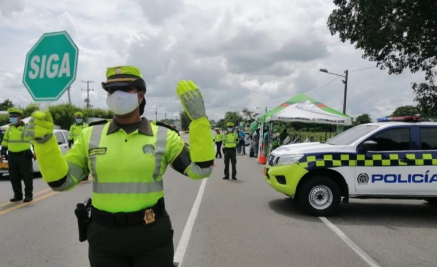 La Policía del Atlántico garantiza la seguridad y movilidad en el puente festivo