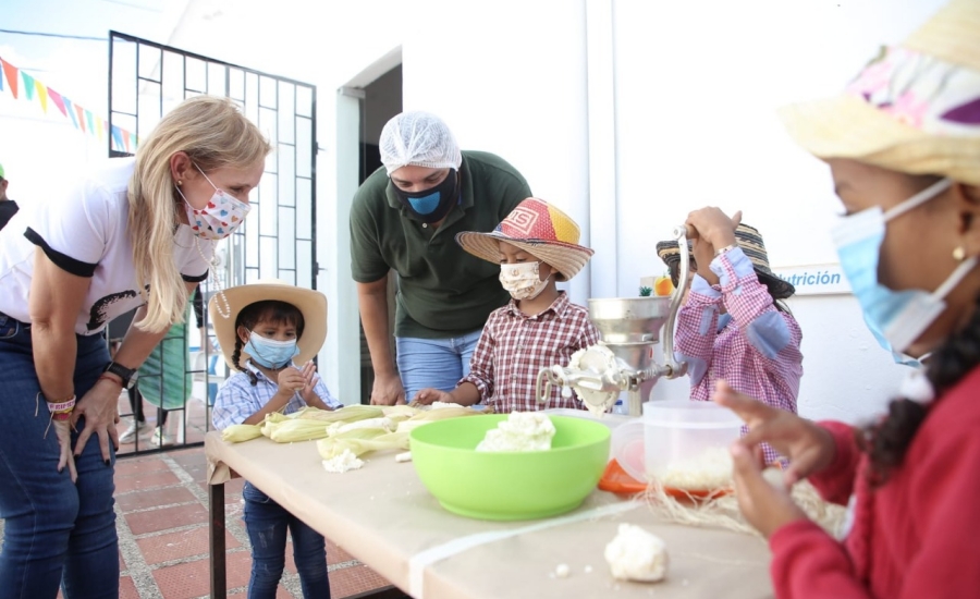 Calidad, puntualidad y amor: así se alimenta a la primera infancia barranquillera
