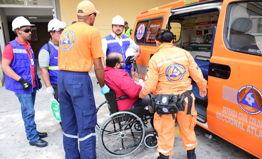 Gobernación del Atlántico participó en Simulacro Nacional 2021 de Respuesta a Emergencias