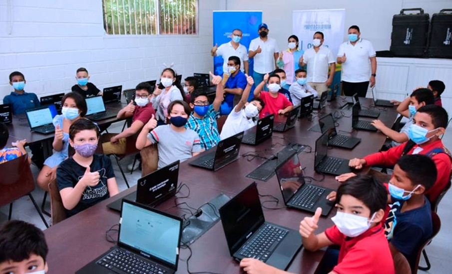 En Puerto Colombia, niños y jóvenes inician curso para aprender a desarrollar videojuegos
