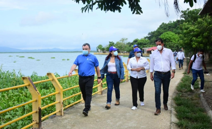 Gobernación del Atlántico adelanta acciones para atender posibles emergencias en embalse El Guájaro
