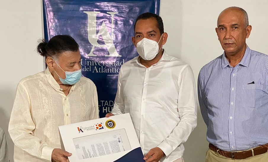Universidad del Atlántico otorga doctorado Honoris Causa al maestro Nelson Barros Cantillo