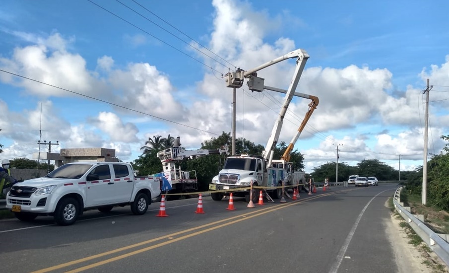 Air-e avanza en plan de inversiones en Juan de Acosta