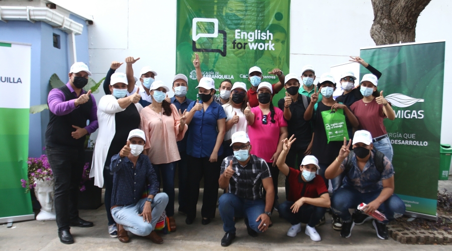Primera promoción de ‘Inglés para el Trabajo’ inicia su formación bilingüe en Barranquilla