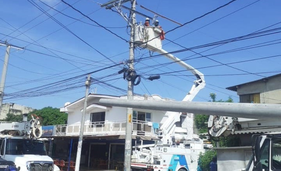 Este viernes 15 de julio Air-e instalará redes eléctricas en los circuitos Carrizal y Ciudadela