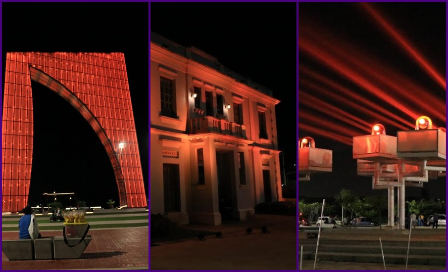 Iluminándose de naranja, Barranquilla conmemorará el Día Internacional de la Eliminación de la Violencia contra la Mujer