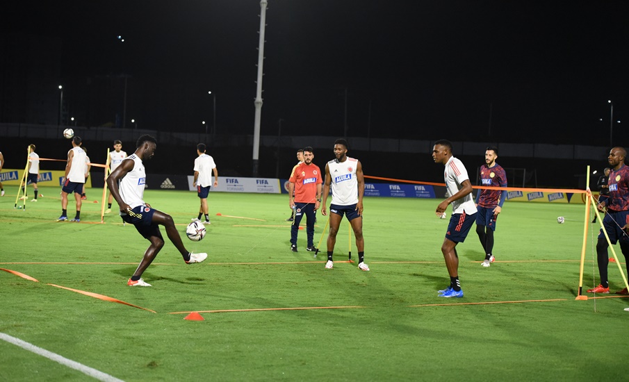 Selección Colombia entrenó en Barranquilla