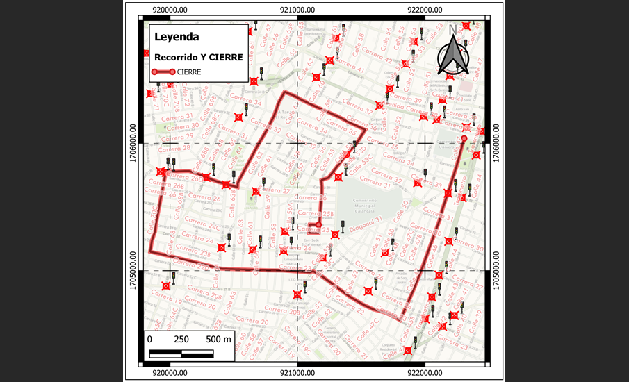 Cierres de vías este 31 de diciembre por carrera atlética San Silvestre en Barranquilla