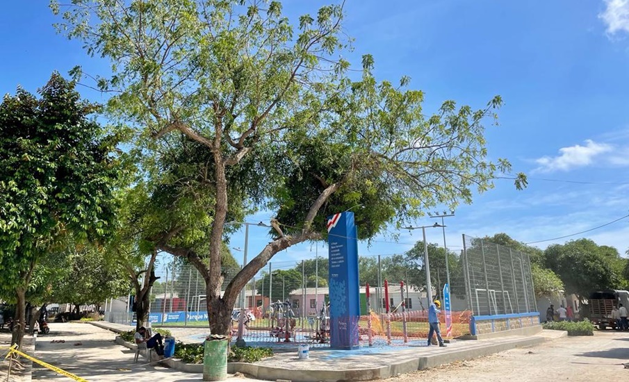 En el Día de Velitas, la Gobernadora del Atlántico entrega el Parque Nuevo Horizonte de Polonuevo