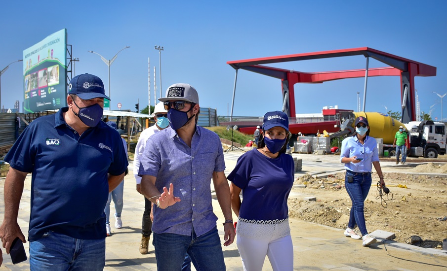 “Empieza la recuperación del remate del Gran Malecón, la isla de La Loma, donde todos los barranquilleros podrán venir y gozar”: alcalde Pumarejo