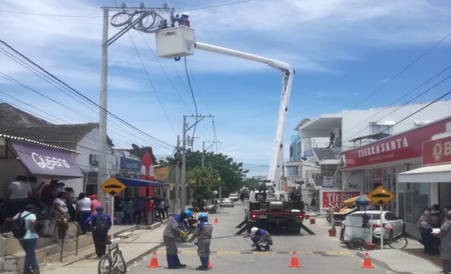 En Sabanalarga proyecto de remodelación de redes en el mercado supera 80% de avance
