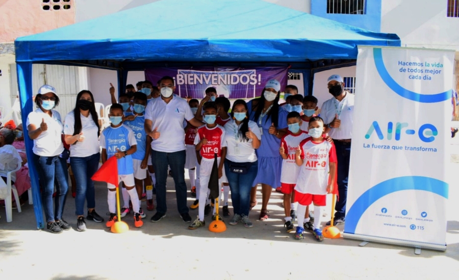 Arrancó en Soledad torneo Goles que transforman con apoyo de Air-e y Empresa de Energía de Pereira