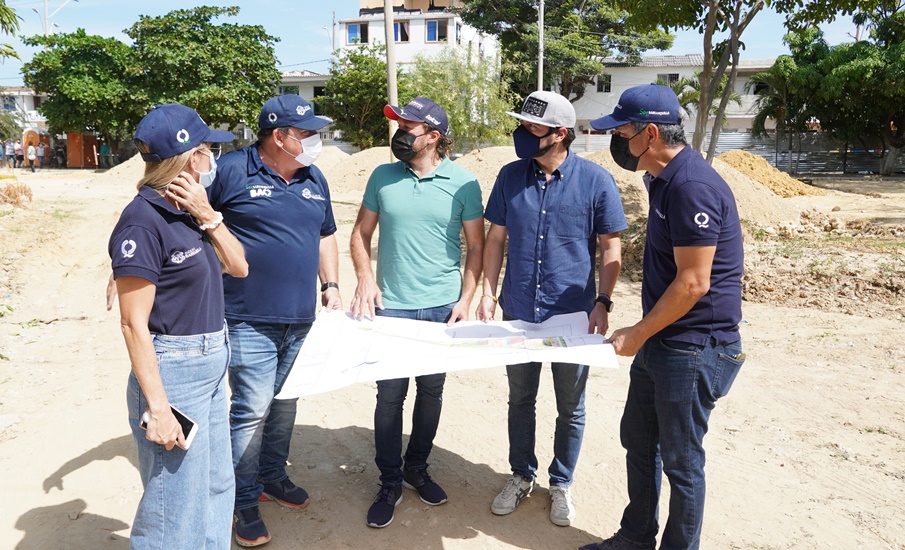 El 2021 está por terminar, pero la recuperación de parques en Barranquilla avanza a toda marcha