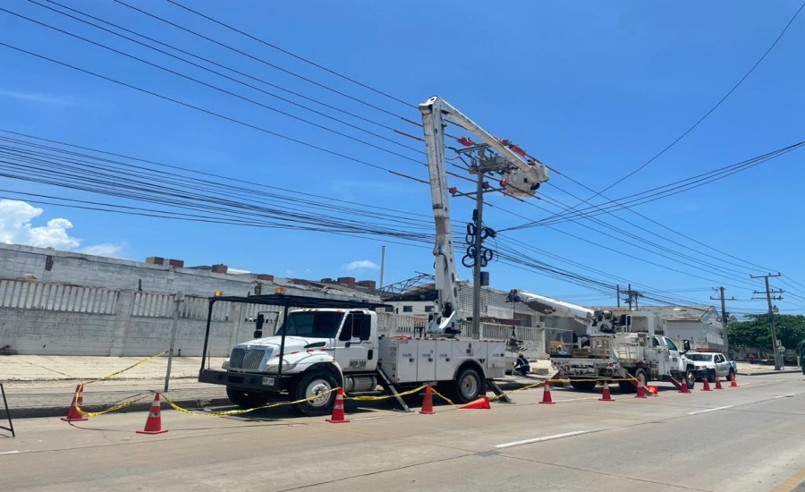 Air-e anuncia suspensión de fluido eléctrico en el circuito Luruaco y algunos barrios de Barranquilla