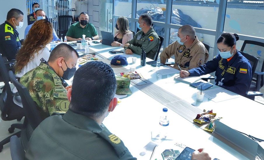 Autoridades del Atlántico evaluaron cierre del año 2021 en materia de seguridad