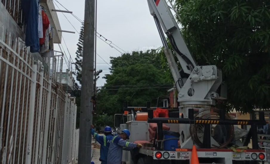 Avanza en más del 60% obras de reposición de redes en El Parque