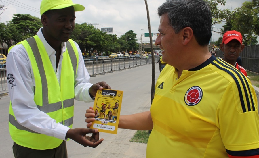 Estas son las medidas de tránsito en Barranquilla para partido de la Selección Colombia