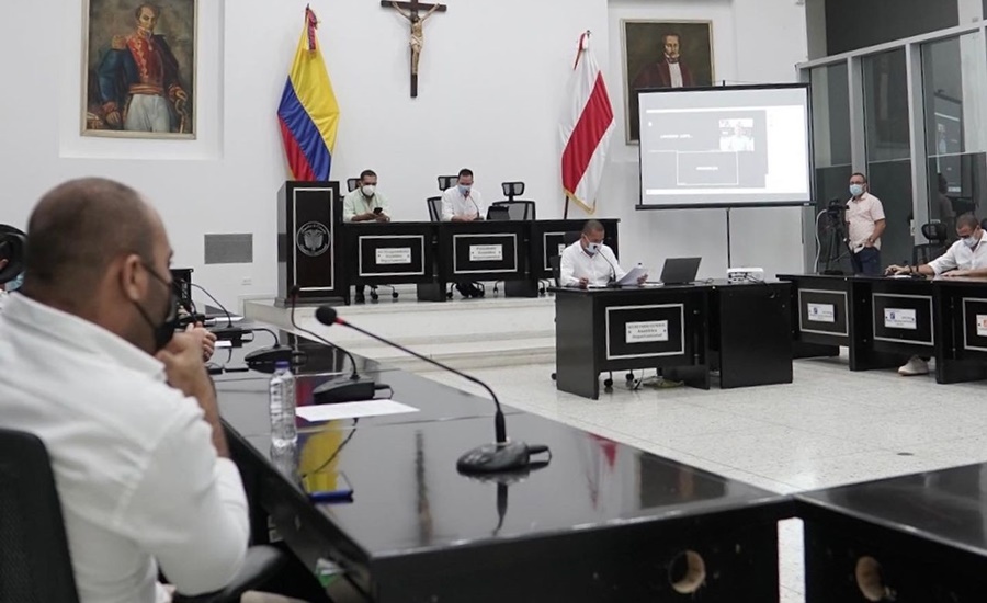 Clausura primer periodo de Sesiones Ordinarias de la Asamblea departamental del Atlántico del 1 de marzo al 30 de abril de 2022