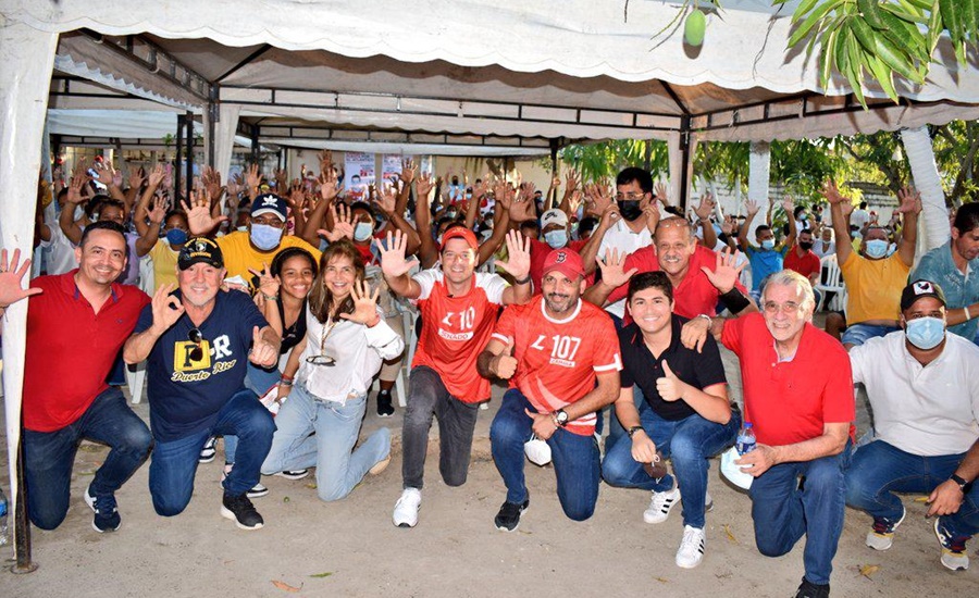 Senador Mauricio Gómez Amín y su fórmula a la Cámara por el Atlántico, Julio Mejía Fontalvo, siguen conquistando los corazones de sus electores