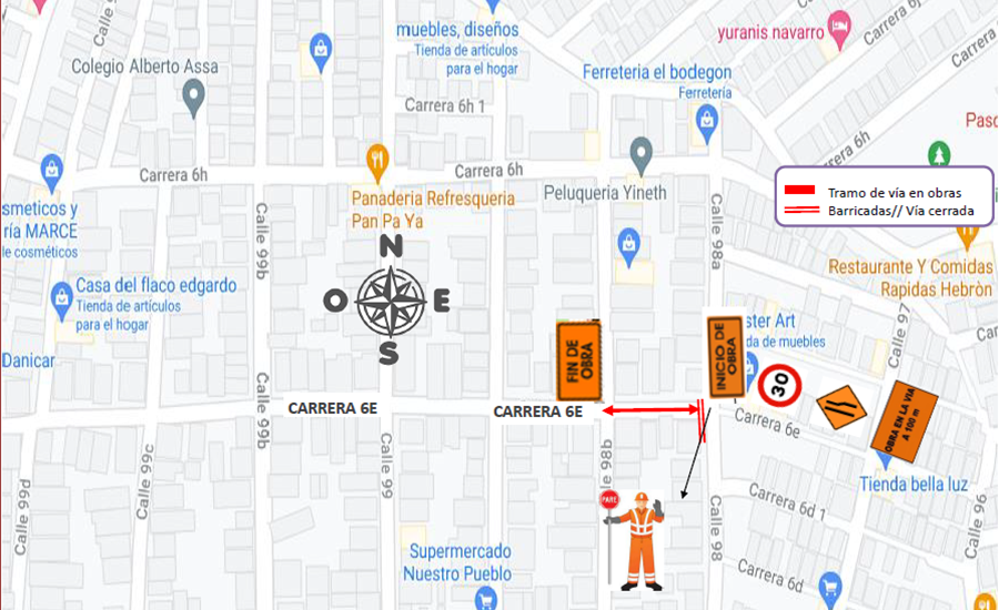 Tenga en cuenta estos cierres de vías en Barranquilla a partir de este viernes 4 de febrero de 2022