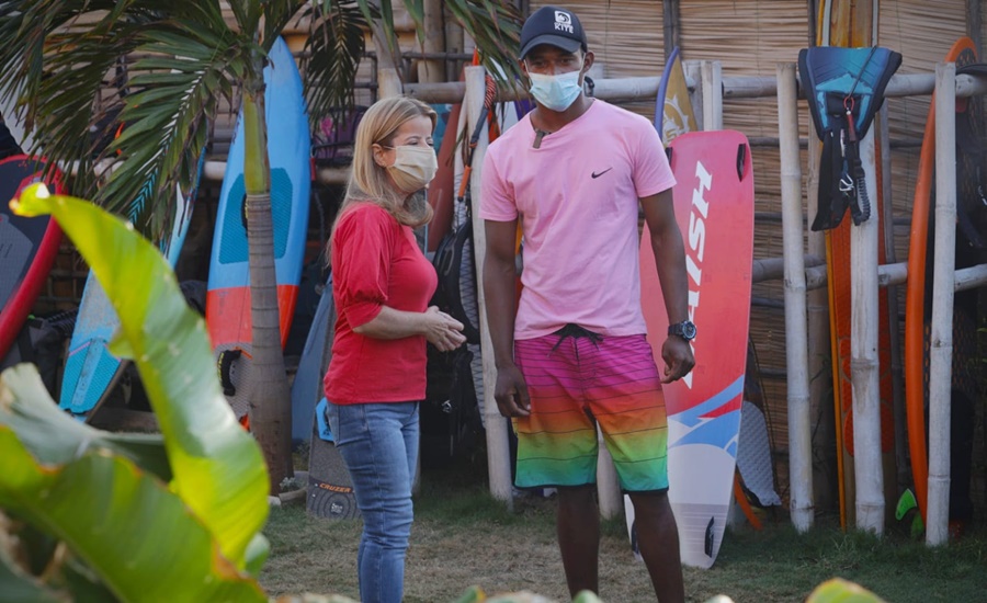 Duván Macías y Nelson Gómez, los primeros escogidos para representar a Colombia en el Mundial de Kitesurf en Salinas del Rey