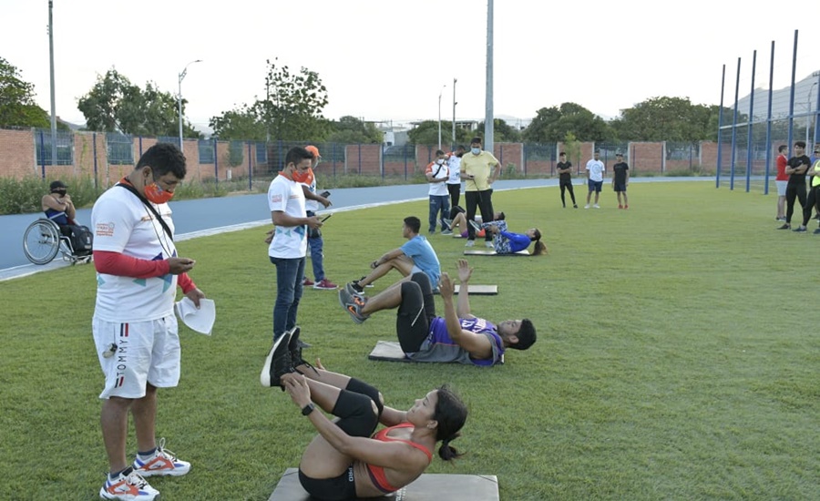 Gobernación del Magdalena adelanta proceso de evaluación a deportistas del programa de Alto Rendimiento