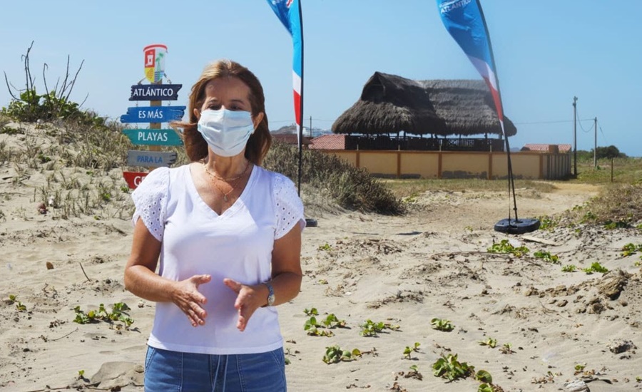 Kitesurfistas del mundo comenzaron a llegar a Santa Verónica para la parada del Campeonato Mundial de Kitesurf