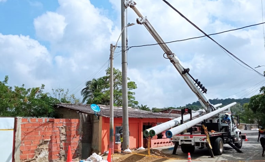 Air-e realiza normalización eléctrica en La Esmeralda, Los Ángeles I y La Pradera 