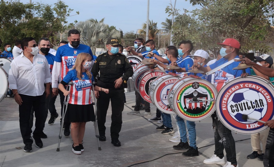 “Más de 600 barristas del Junior se beneficiarán con la segunda convocatoria del programa ¡Viva la Barra!”: Elsa Noguera