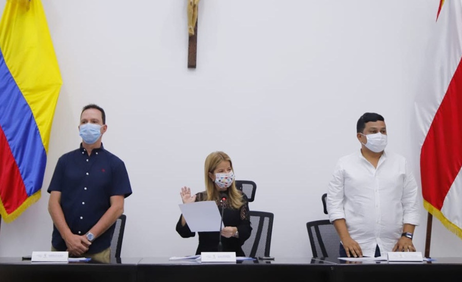 Gobernadora del Atlántico posesionó a delegados del Consejo Departamental de Juventud