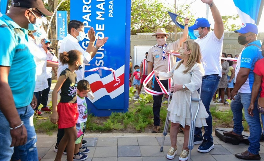 «El Megaparque Sur de Malambo es el más grande de ‘Parques para la Gente’ que hemos entregado”: Elsa Noguera