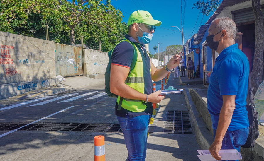 Con la Sociedad Alemana de Cooperación Internacional implementan urbanismo táctico con enfoque de genero en Barranquilla