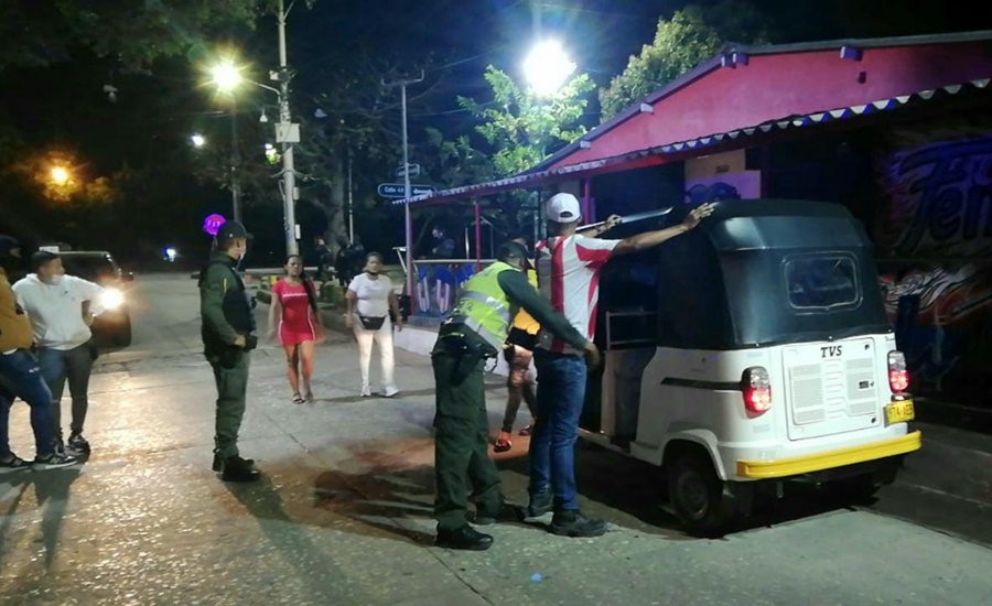 Alcaldía de Malambo y Policía continúan controles nocturnos