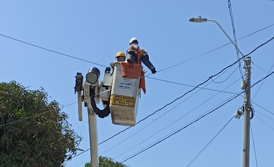 Este lunes 28 de febrero Air-e realiza instalación de redes eléctricas en sectores del sur de Barranquilla y Soledad