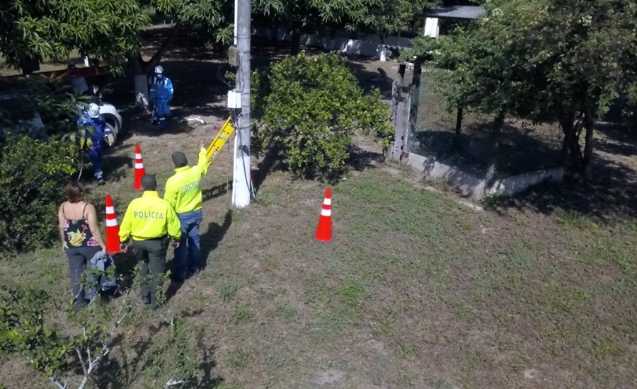 En zona rural de Polonuevo, administradora de finca capturada por delito de “robo de Energía”