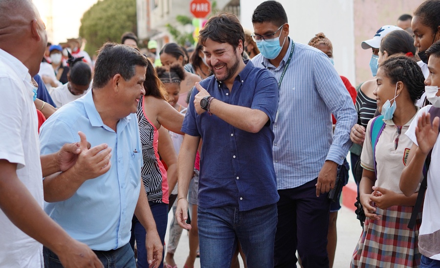 El barrio La Cordialidad se acerca a la meta de quedar 100% pavimentado
