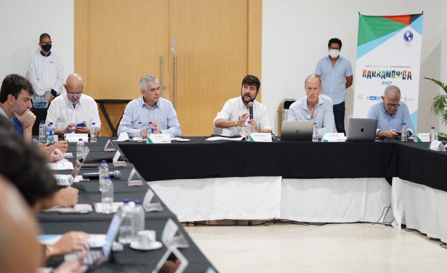 Alcaldía y Panam Sport trazan hoja de ruta para los Juegos Panamericanos Barranquilla 2027