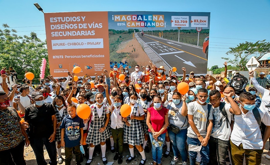 Chibolo, otro municipio que Cambia: Gobernación invierte 39 mil millones de pesos