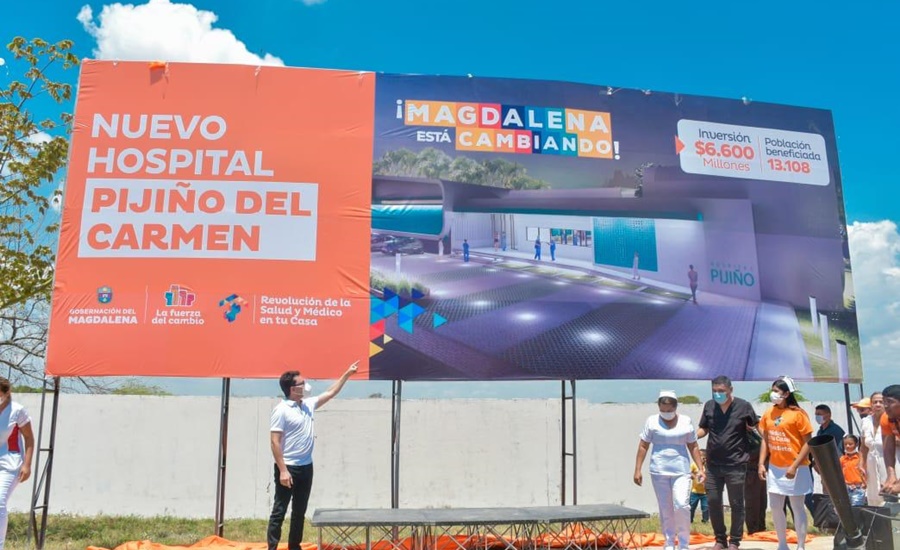 Gobierno del Cambio construirá hospital y puesto de salud en Pijiño del Carmen