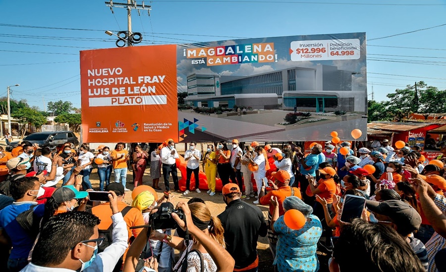 “Plato tendrá Hospital de III nivel, de mejor complejidad de atención y uno de los mejores dotados del Caribe”: Gobernador Caicedo