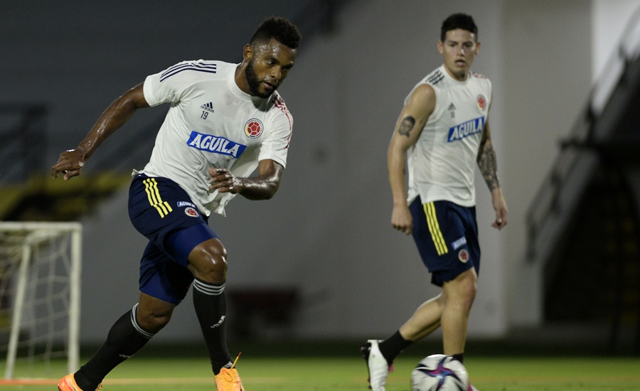 Selección Colombia se sigue alistando para enfrentar a Bolivia