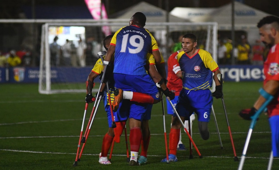 En el partido de apertura del Sudamericano de Fútbol de Amputados, Colombia empató ante Chile