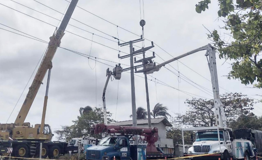Air-e realiza adecuaciones eléctricas en sectores del norte de Barranquilla