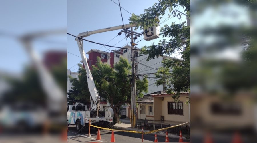 Normalizado servicio de energía en la subestación Centro