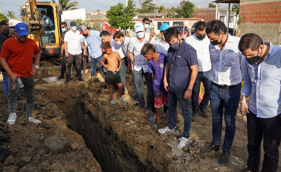 Más de 10.000 habitantes de ‘La Cangrejera’ contarán con servicio de alcantarillado
