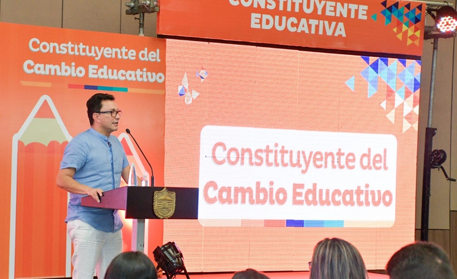 Con una Constituyente del Cambio Educativo, Caicedo busca revolucionar la educación del Magdalena